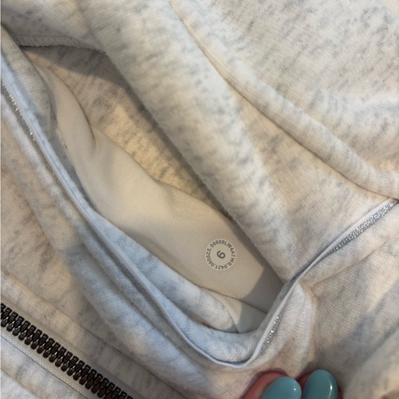 Light Gray Special Edition Scuba Hoodie - Picture 3 of 6